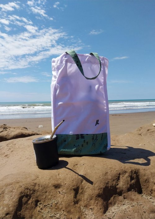 Bolso matero playa