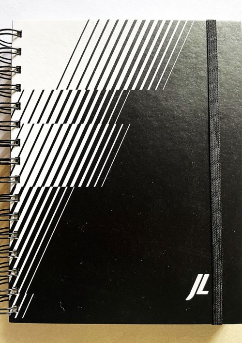 Cuaderno hojas rayadas A5 rayas negras