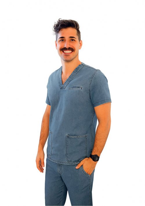 Ambo denim masculino