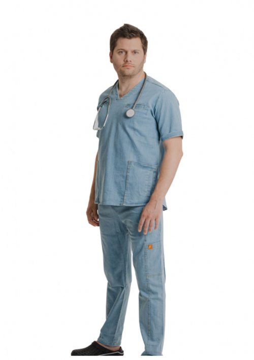 Ambo denim masculino